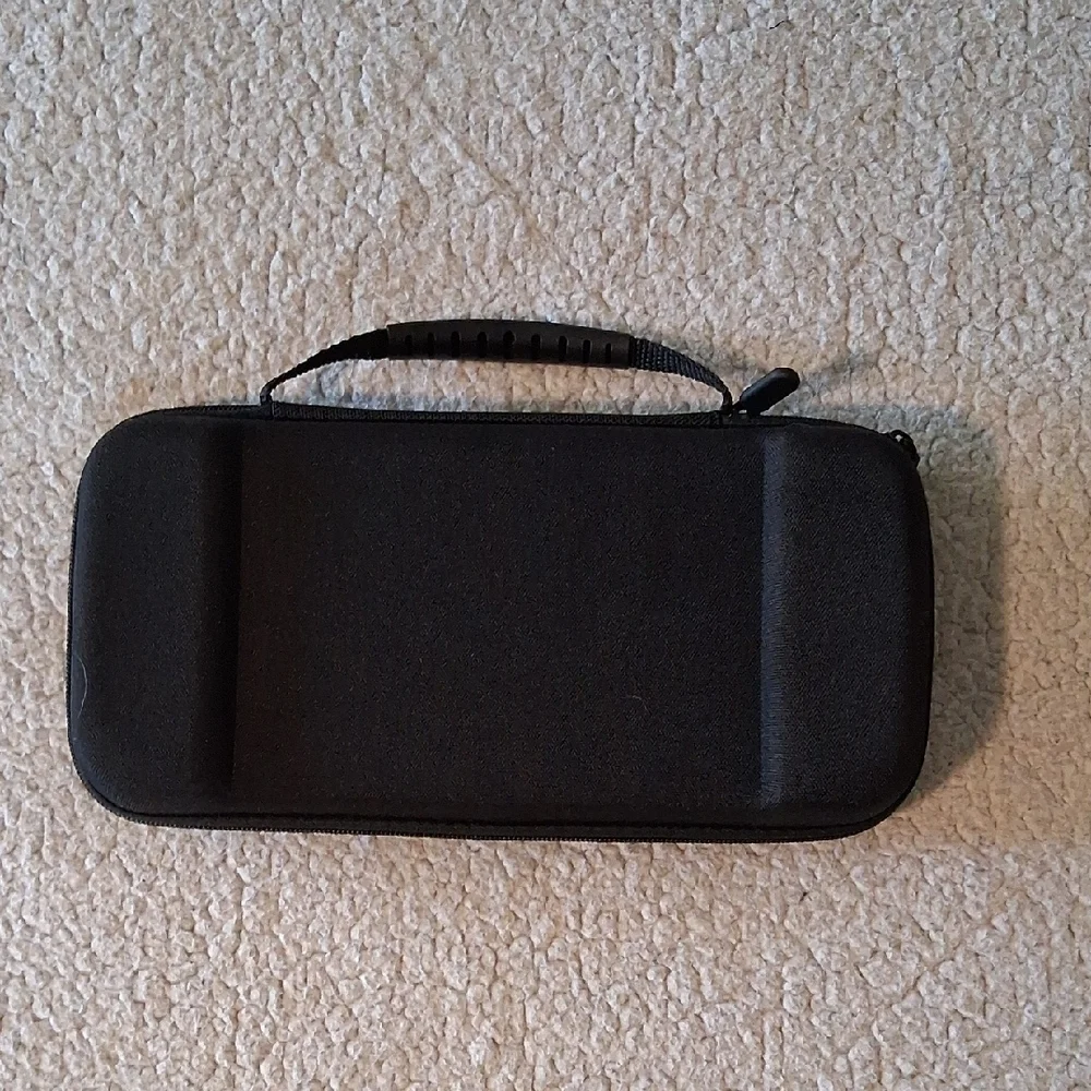 New Nintendo Switch Sleek Black Carrying Case